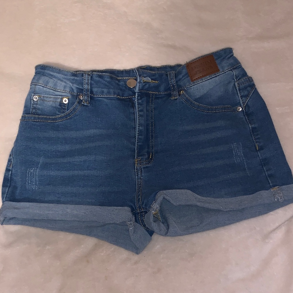 Denim Blue Women's Shorts